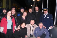 Ostatnie chwile... ekipa Illuminandi – Fiodor z Holy Blood, Tjoma – nasz przewodnik, Jurij – kierowca i dusza towarszystwa oraz ... wąsaty konduktor :P